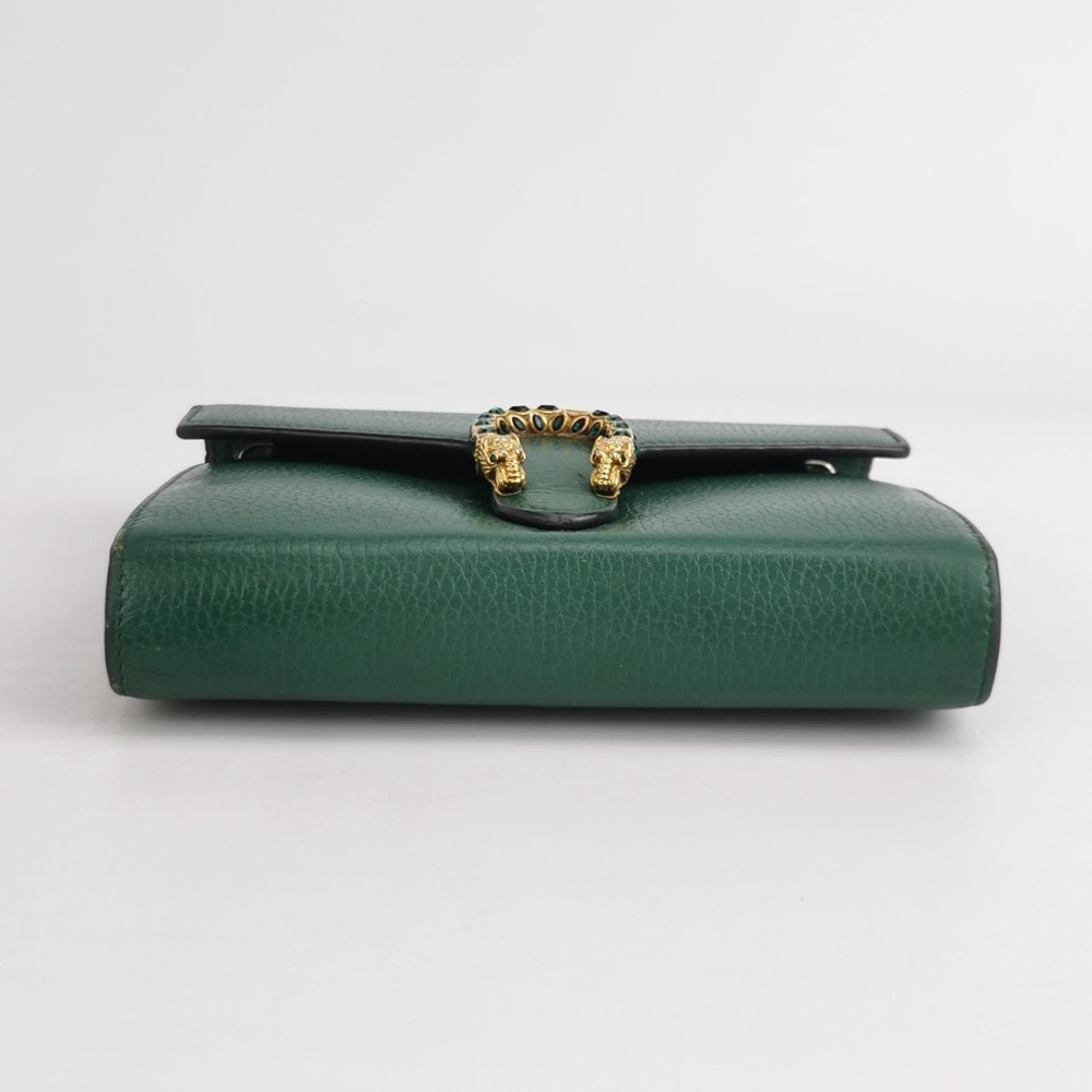 Gucci Green Crossbody Bag with Gold and Silver Accents - Picture 5 of 11